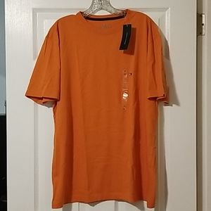 Orange Crew Neck Shirt